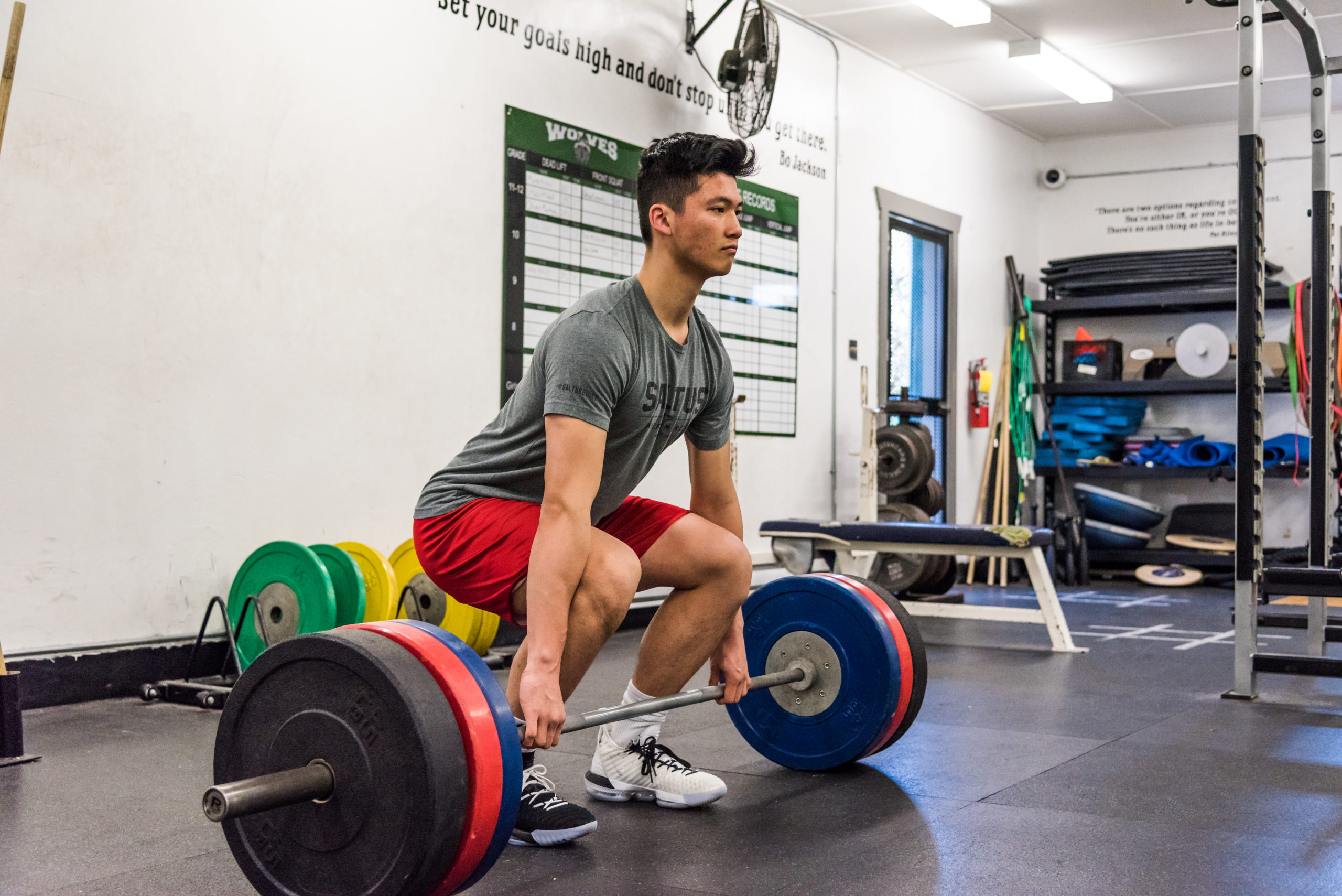 photo of someone doing a deadlift during a PRIVATE & SEMI-PRIVATE TRAINING