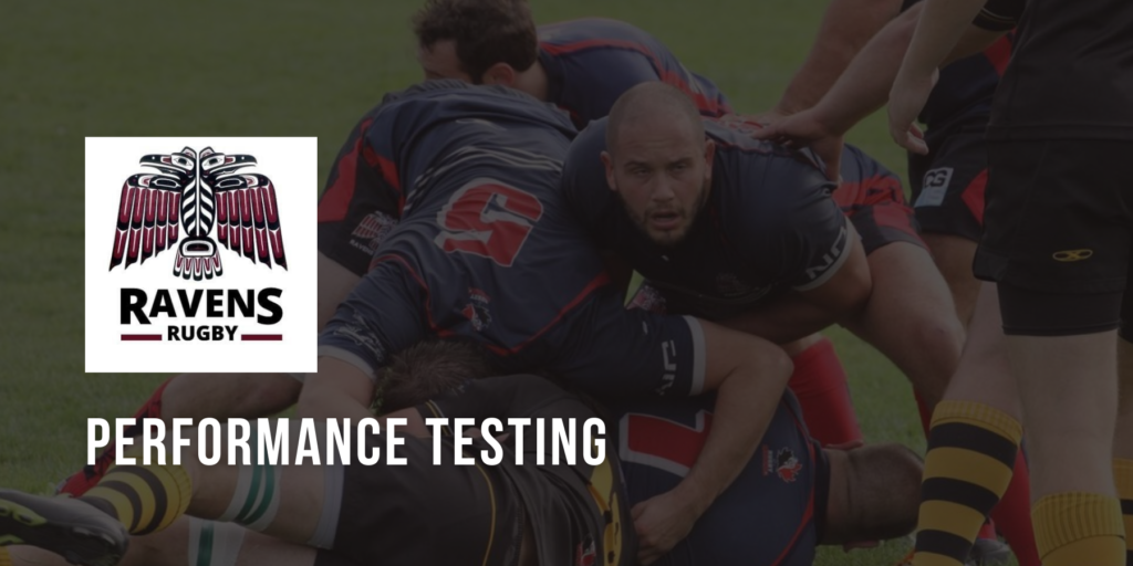Performance Testing Image for Ravens Rugby team - partner of Saltus Performance