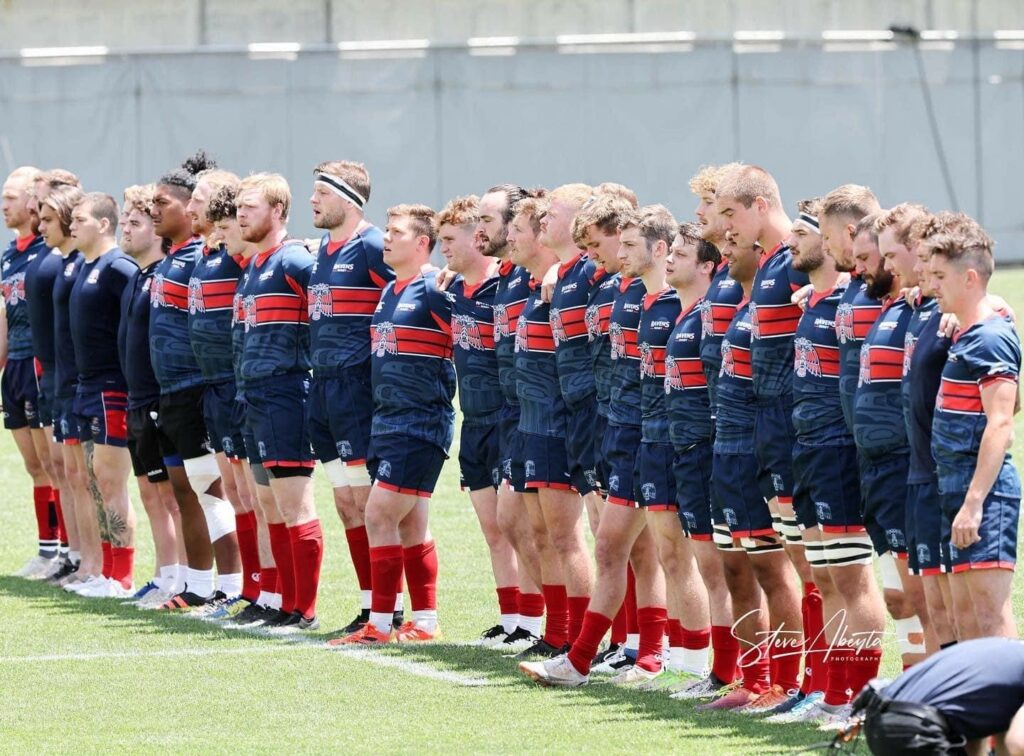 Image of the UBCO Ravens Rugby team. A partner of Saltus Performance