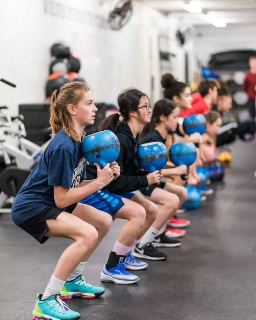 Youth performance training at saltus performance